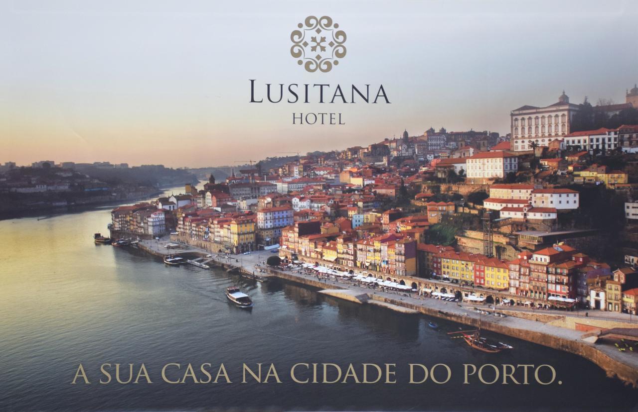 Lusitana Hotel Porto Luaran gambar